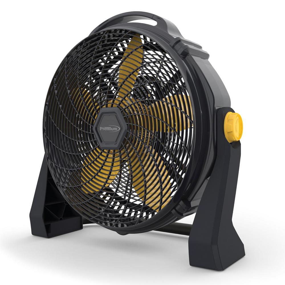 Premium 20 In 3 Speed Whole Room Floor Fan Pff208g The Home Depot
