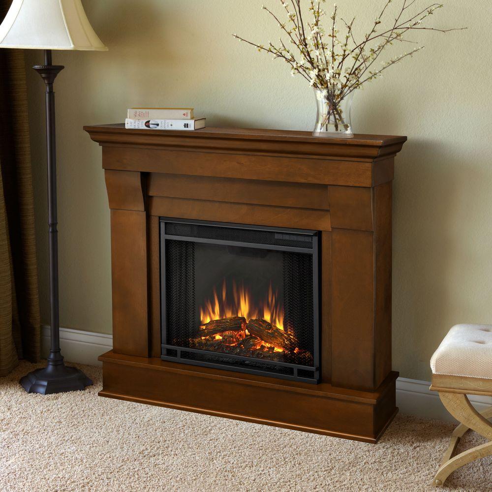 Real Flame Chateau 41 In Electric Fireplace In Espresso 5910e E