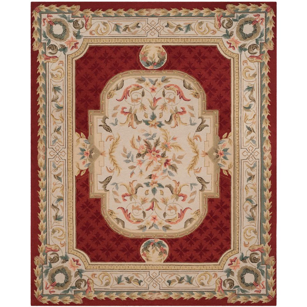 Safavieh Easy Care Ivory Red 9 Ft X 12 Area Rug Ezc755a The Easy Care Ivory Red 9 Ft X 12 Area Rug