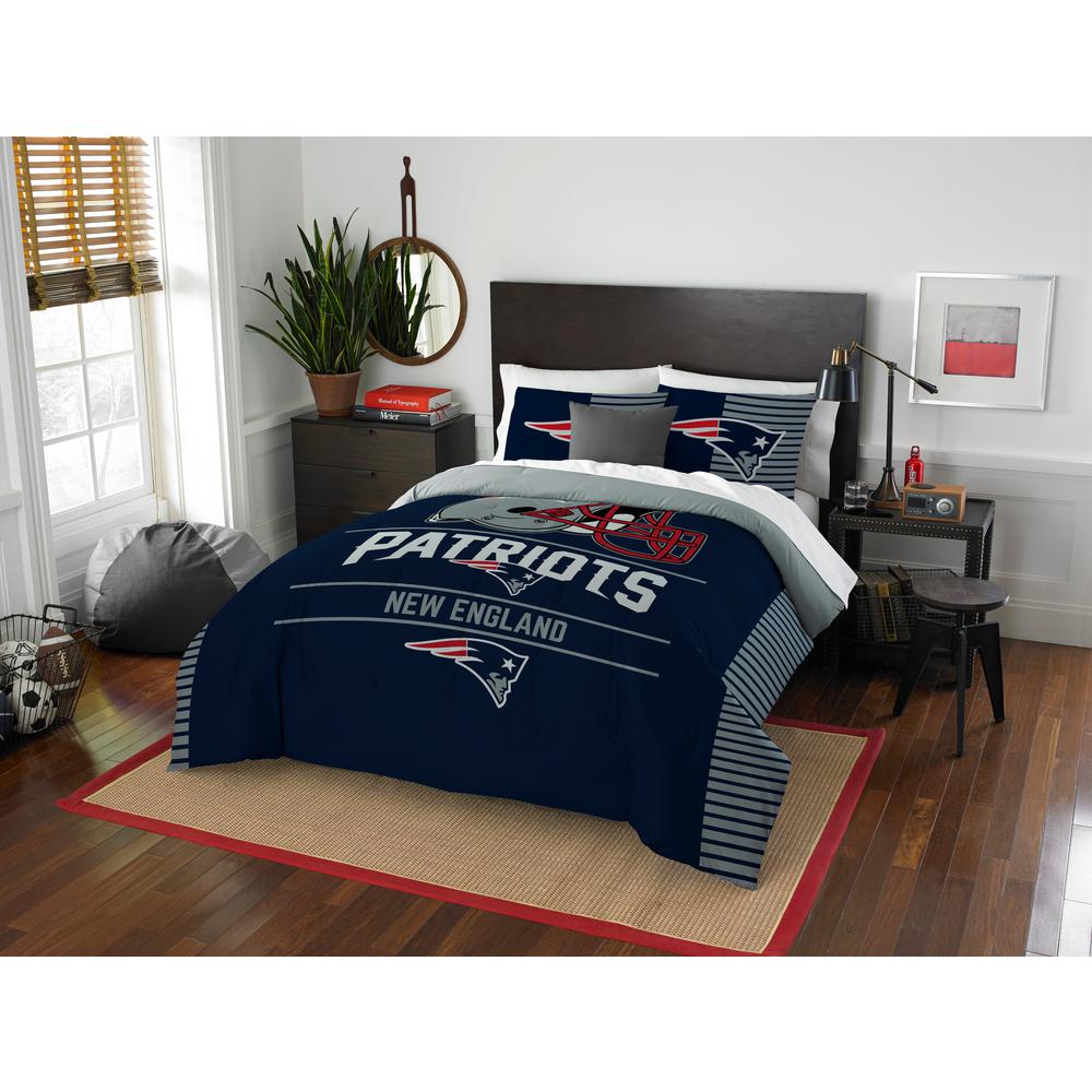 Partiots 3 Piece Multicolored Full Comforter Set 1nfl849000076ret