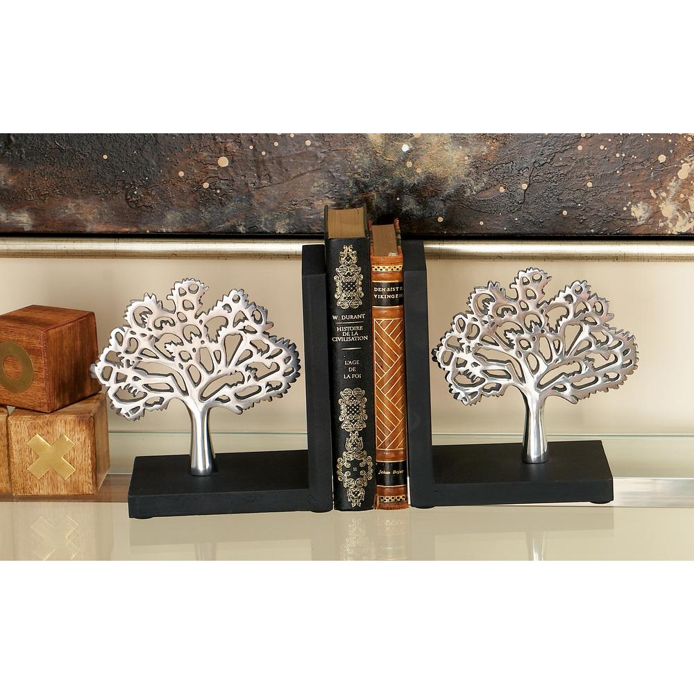 IMAX Vintage Silver Camera Bookends (Set of 2)36133 The Home Depot