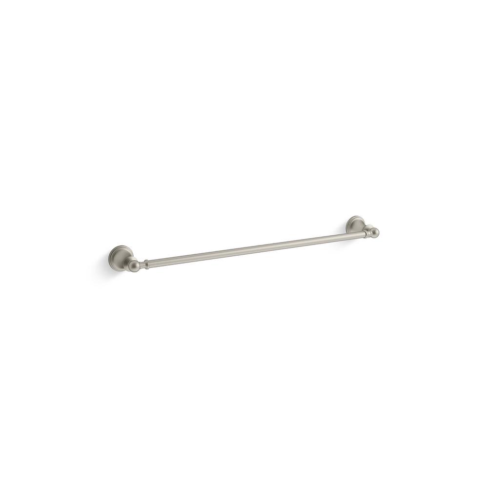 KOHLER Capilano 24 in. Towel Bar in Vibrant Brushed Nickel-K-R26681-BN