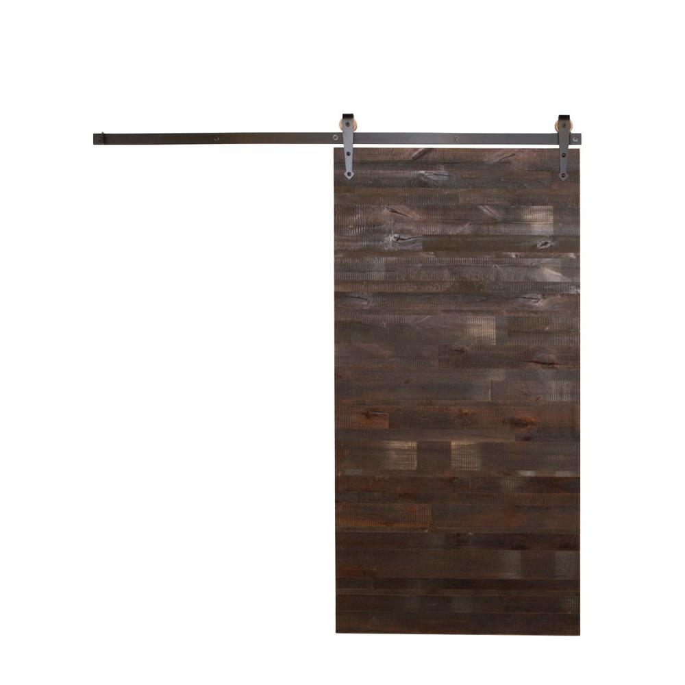 Rustica Hardware 42 inch x 84 inch Reclaimed Horizontal Wood Barn Door with... by Rustica Hardware