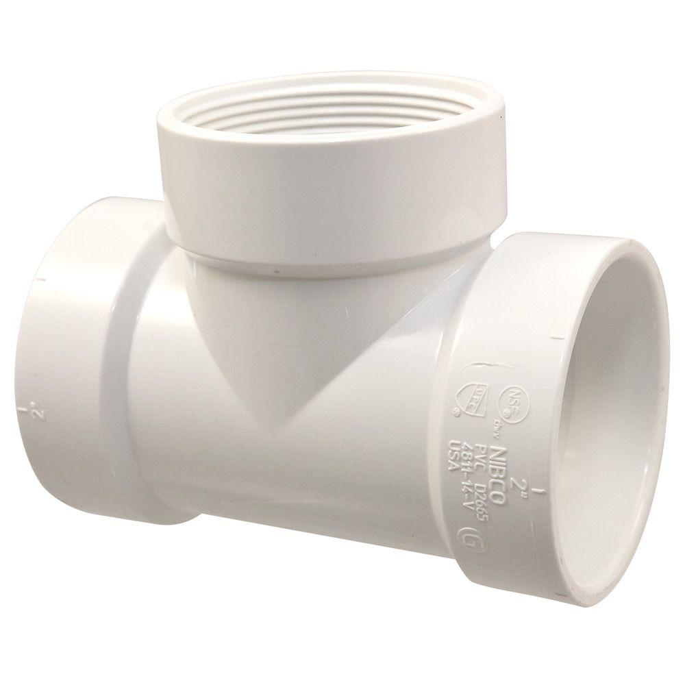 NIBCO 4 in. PVC DWV Hub x MPT Male Adapter FittingC4804HD4 The Home