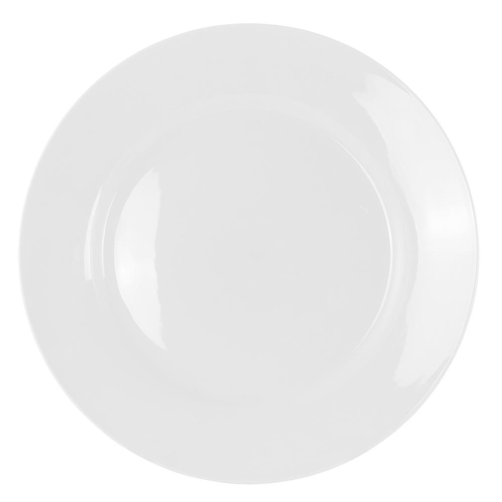 White Gibson Home Noble Court 16 Piece Dinnerware Set