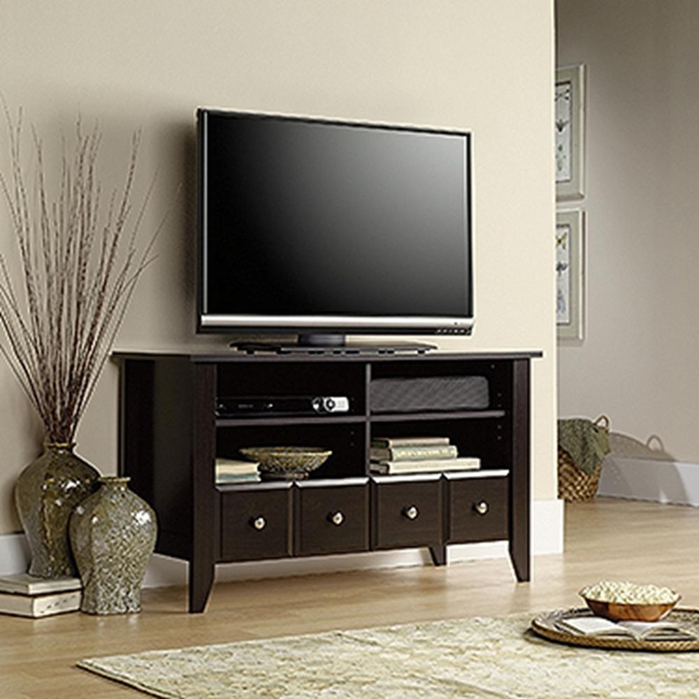 SAUDER Shoal Creek Jamocha Storage Entertainment Center ...