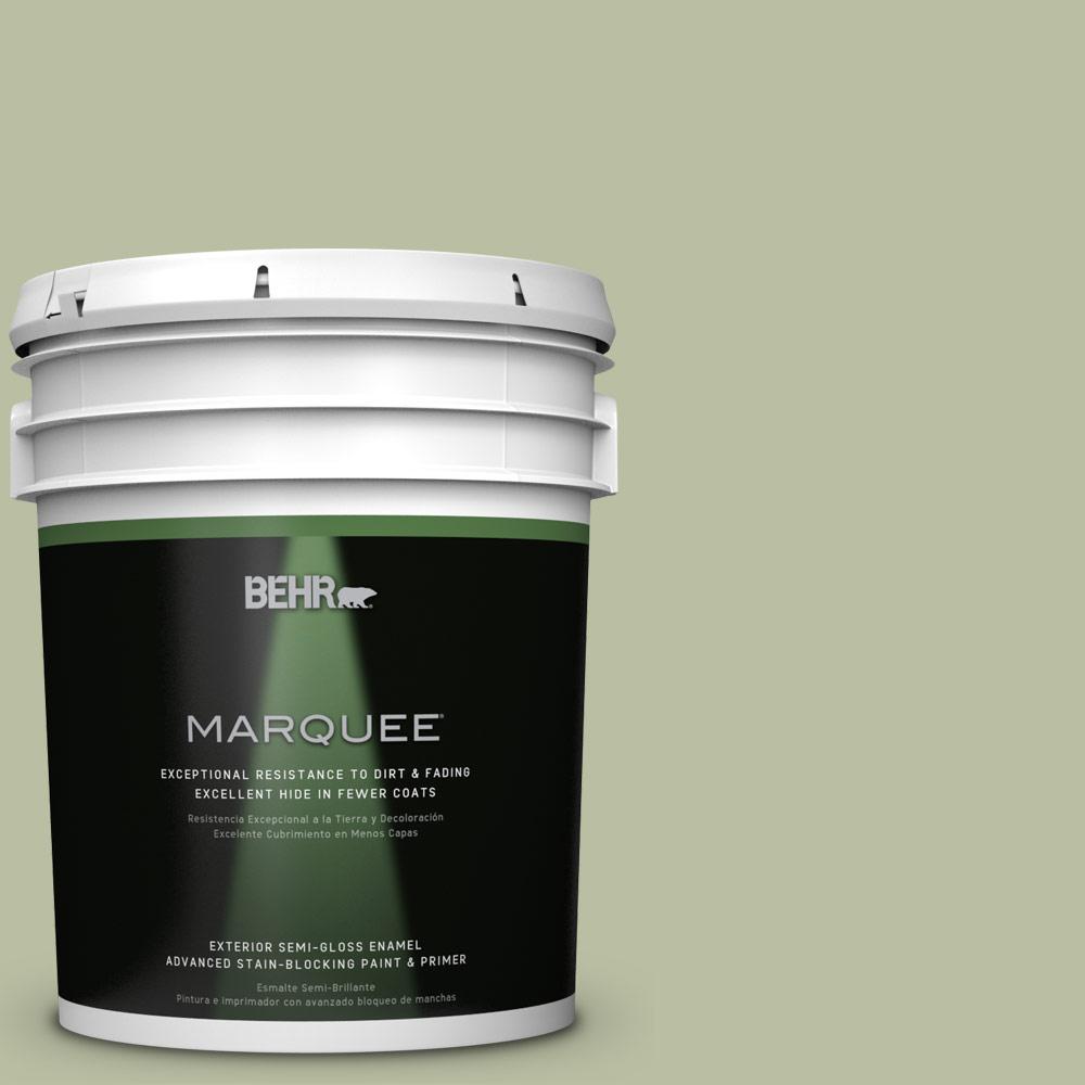 BEHR MARQUEE 5gal. ICC57 Dried Thyme SemiGloss Enamel Exterior