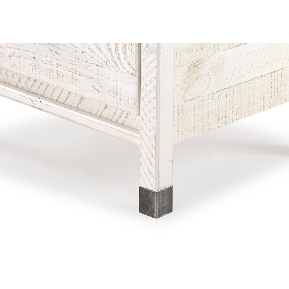 Camaflexi Baja 2Drawer Shabby White Nightstand BJ209 The Home Depot