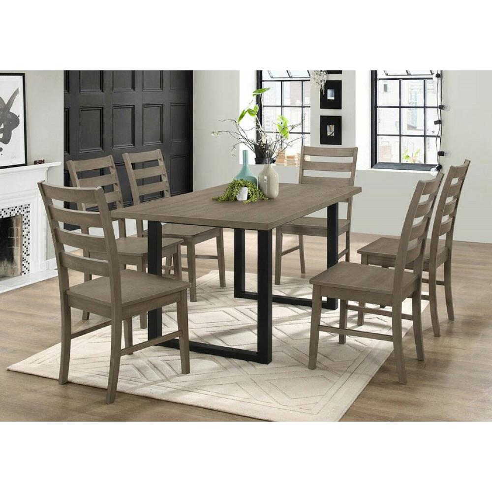 AmeriHome 6Piece Rosewood Dining SetHCDTS The Home Depot