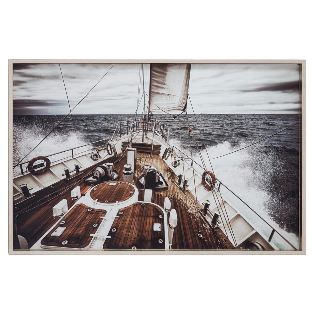 Yosemite Home Decor "No Limits" by Unknown Artist Framed Tempered Glass