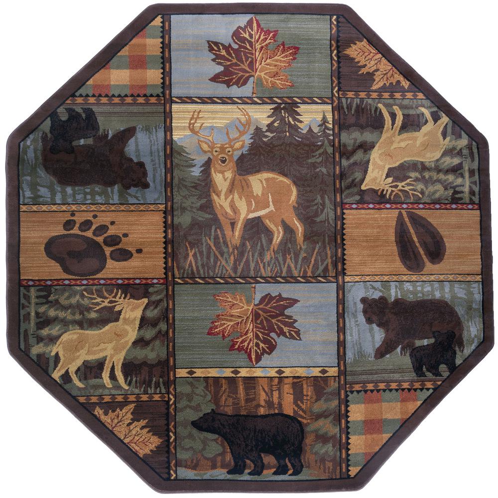 Octagon - Area Rugs - Rugs - The Home Depot