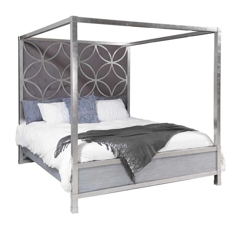 Homefare Velvet Quatrefoil Queen Canopy Bed D199 Br K3 The Home Depot - The Curated Nomad Quatrefoil Queen Canopy Bed Homefare Velvet Quatrefoil Queen Canopy Bed D199 Br K3 The Home Depot - The Curated Nomad Quatrefoil Queen Canopy Bed