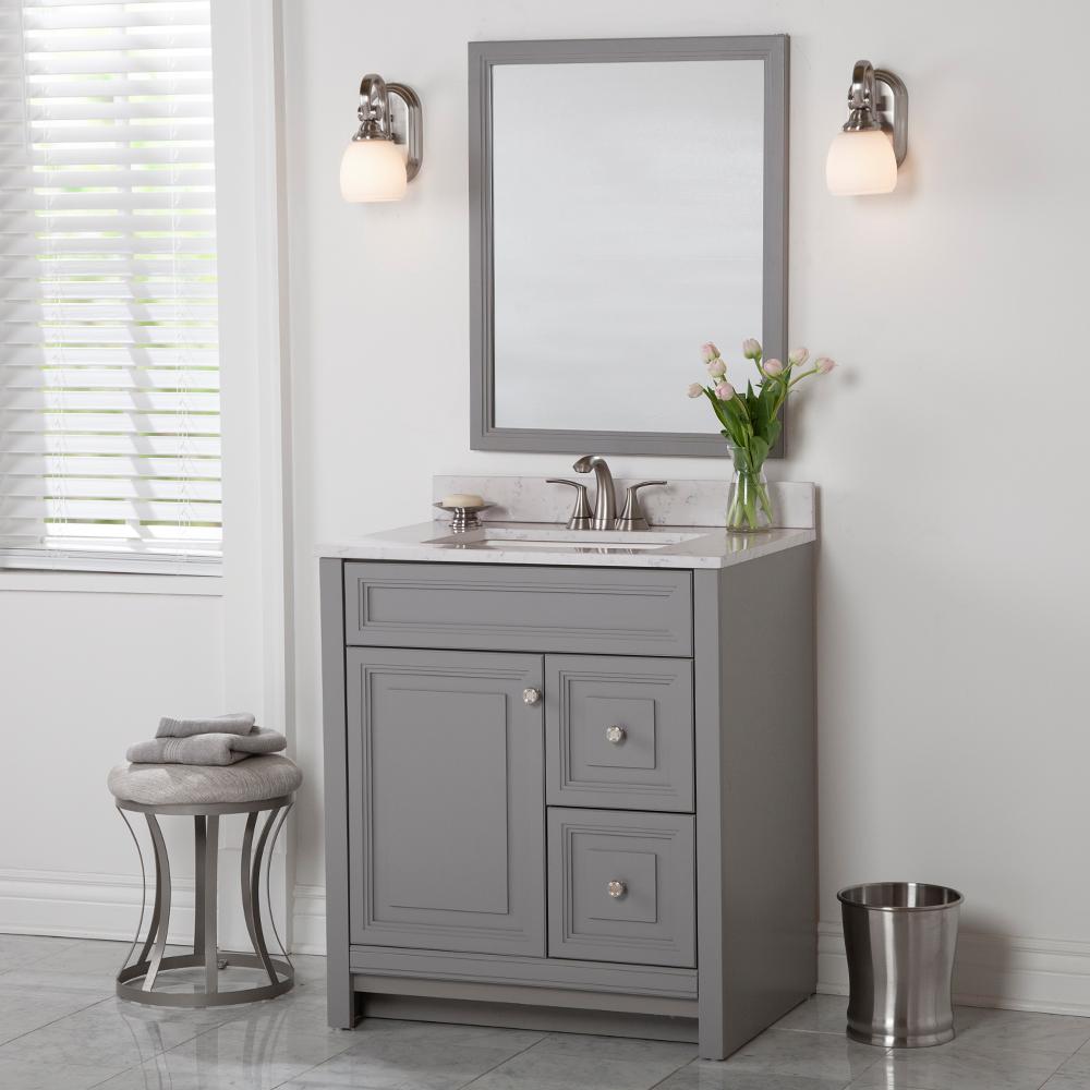 30 Inch Vanities Bathroom Vanities Bath The Home Depot