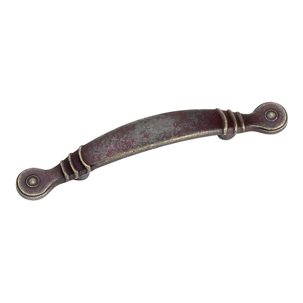 Laurey 3 In Weathered Antique Bronze Three Line Center To Center Pull 24078 The Home Depot