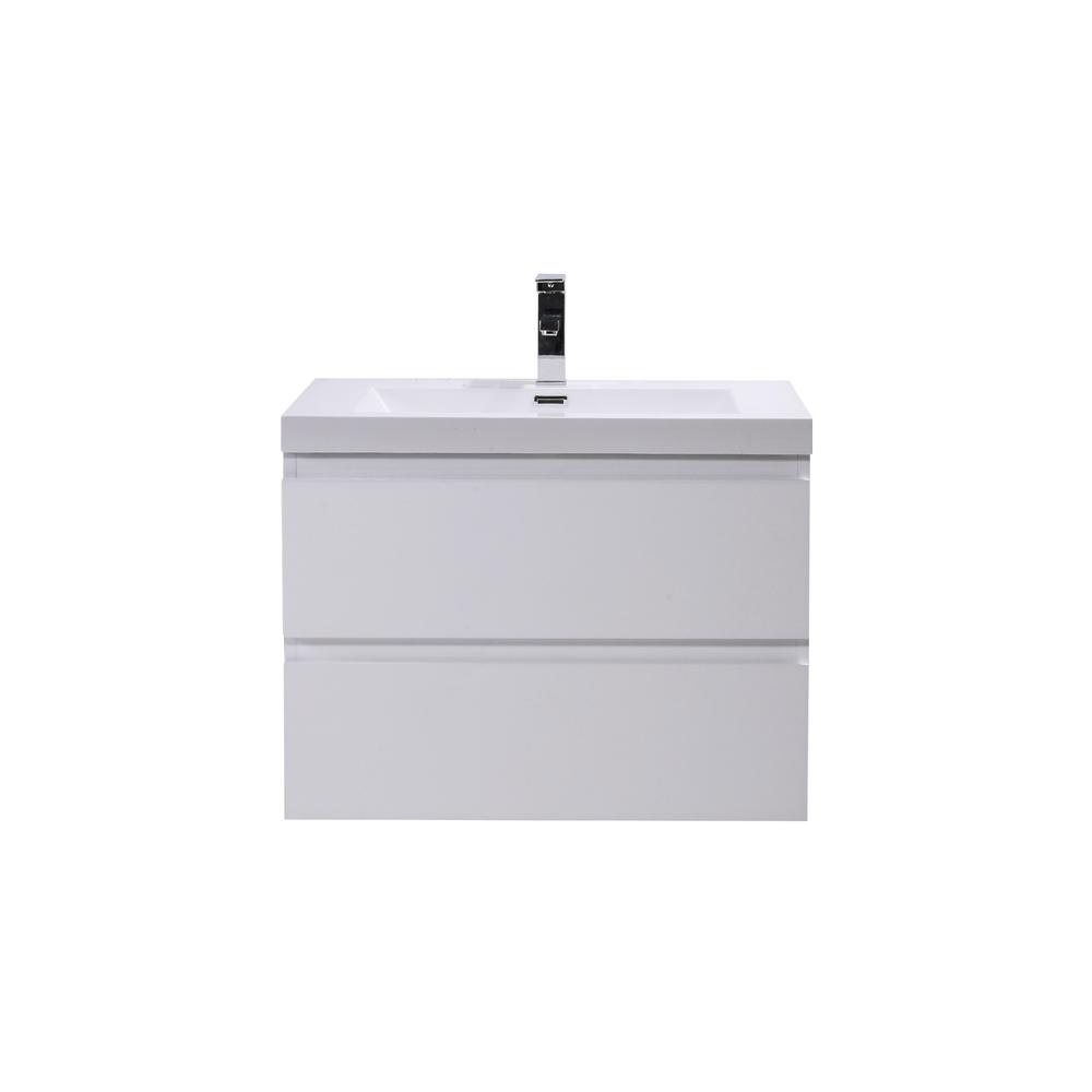 Bohemia 30 In W Bath Vanity High Gloss White With Reinforced W Bath Vanity In High Gloss White With Reinforced Acrylic Top Basin Mob30 Gw The Home Depot