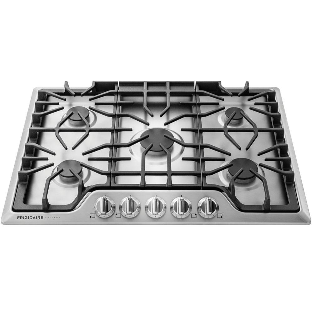 Frigidaire Gallery 30 In Gas Cooktop In Stainless Steel With 5