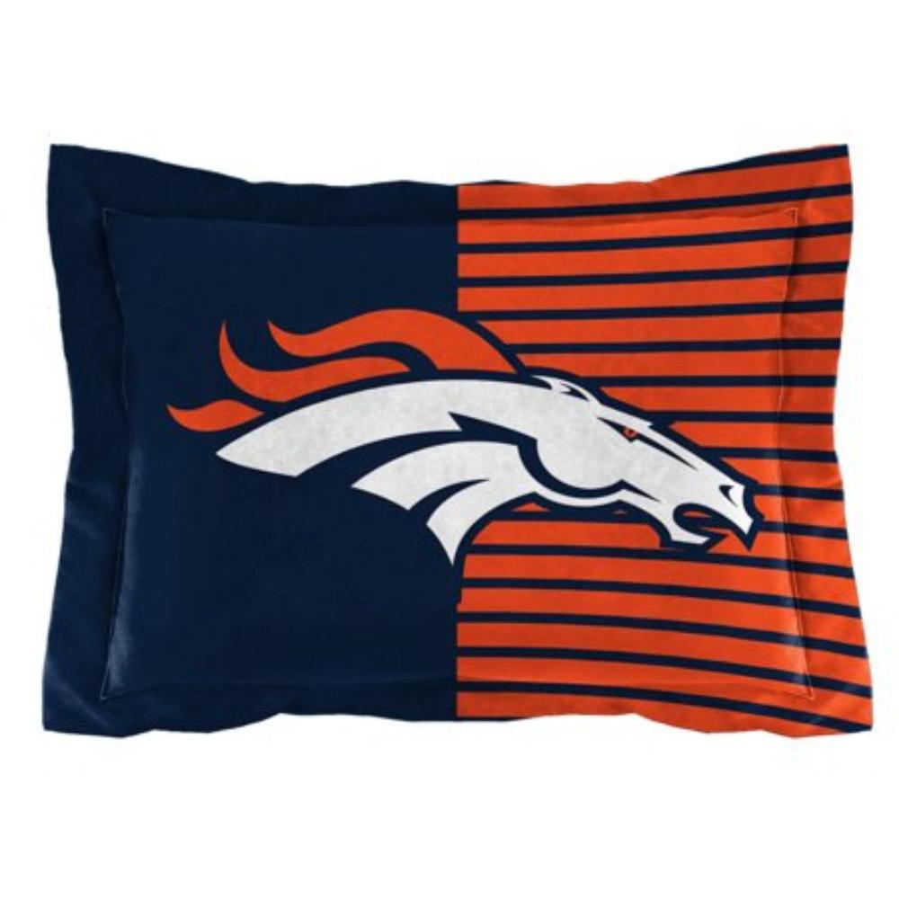 Broncos 3 Piece Multicolored Full Comforter Set 1nfl849000004ret