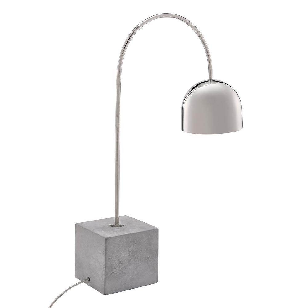 concrete base table lamp