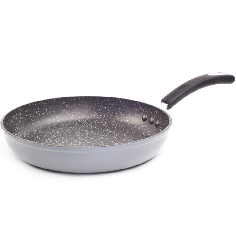 Ozeri 12 in. Stone Earth Frying Pan with 100 APEO & PFOAFree StoneDerived NonStick Coating