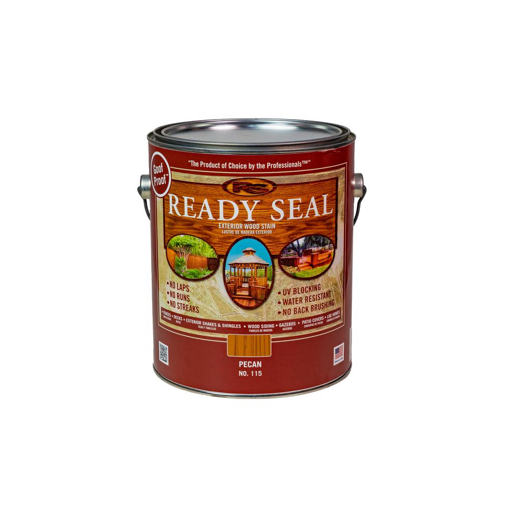 Ready Seal 1 Gal. Pecan Exterior Wood Stain and Sealer115
