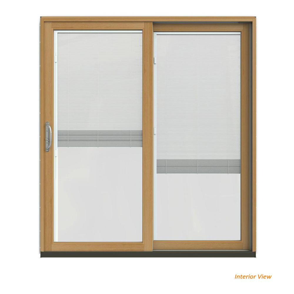 Blinds Between The Glass Single Door Patio Doors Exterior