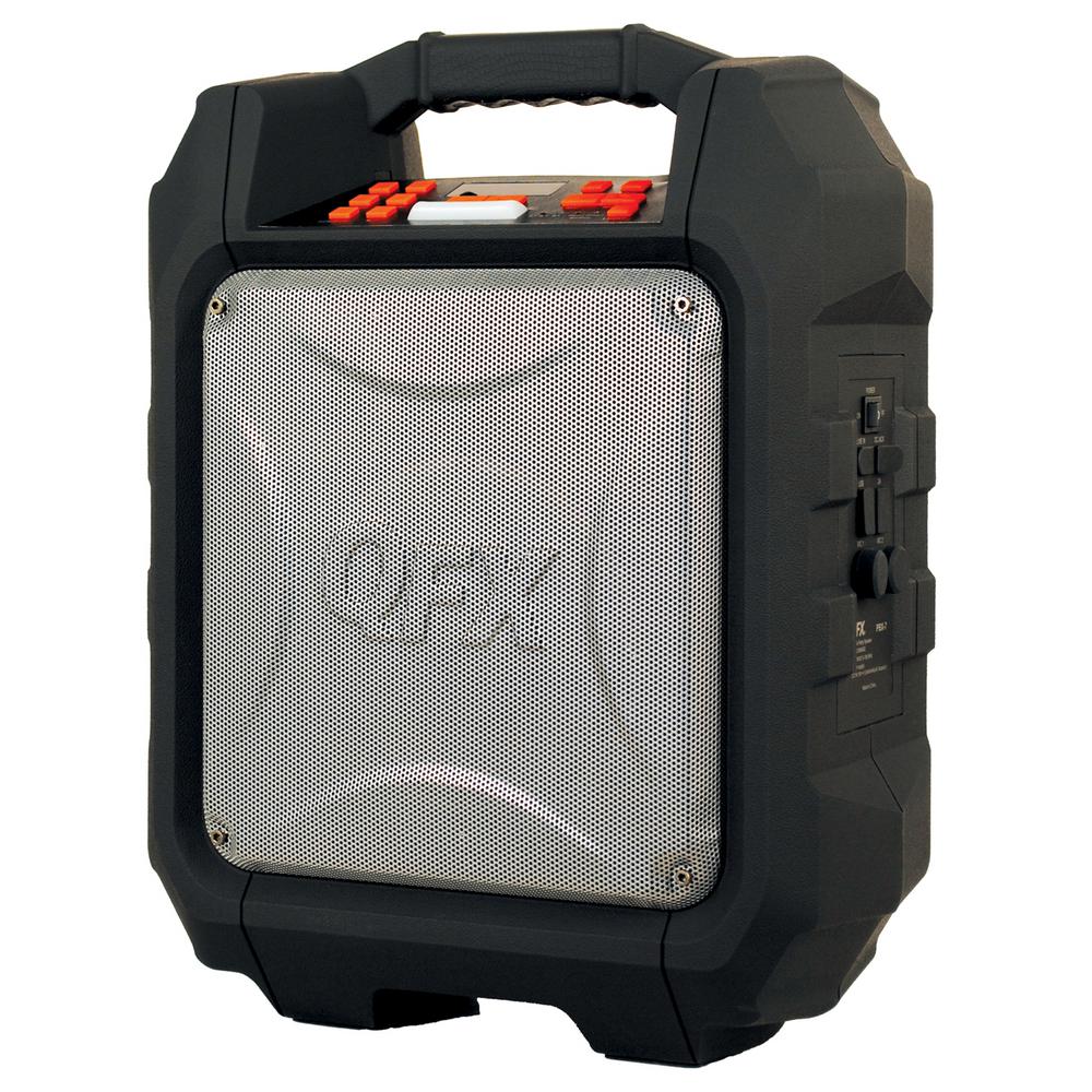 QFX Bluetooth Portable Rugged Sound Box, BlackPBX7 The Home Depot