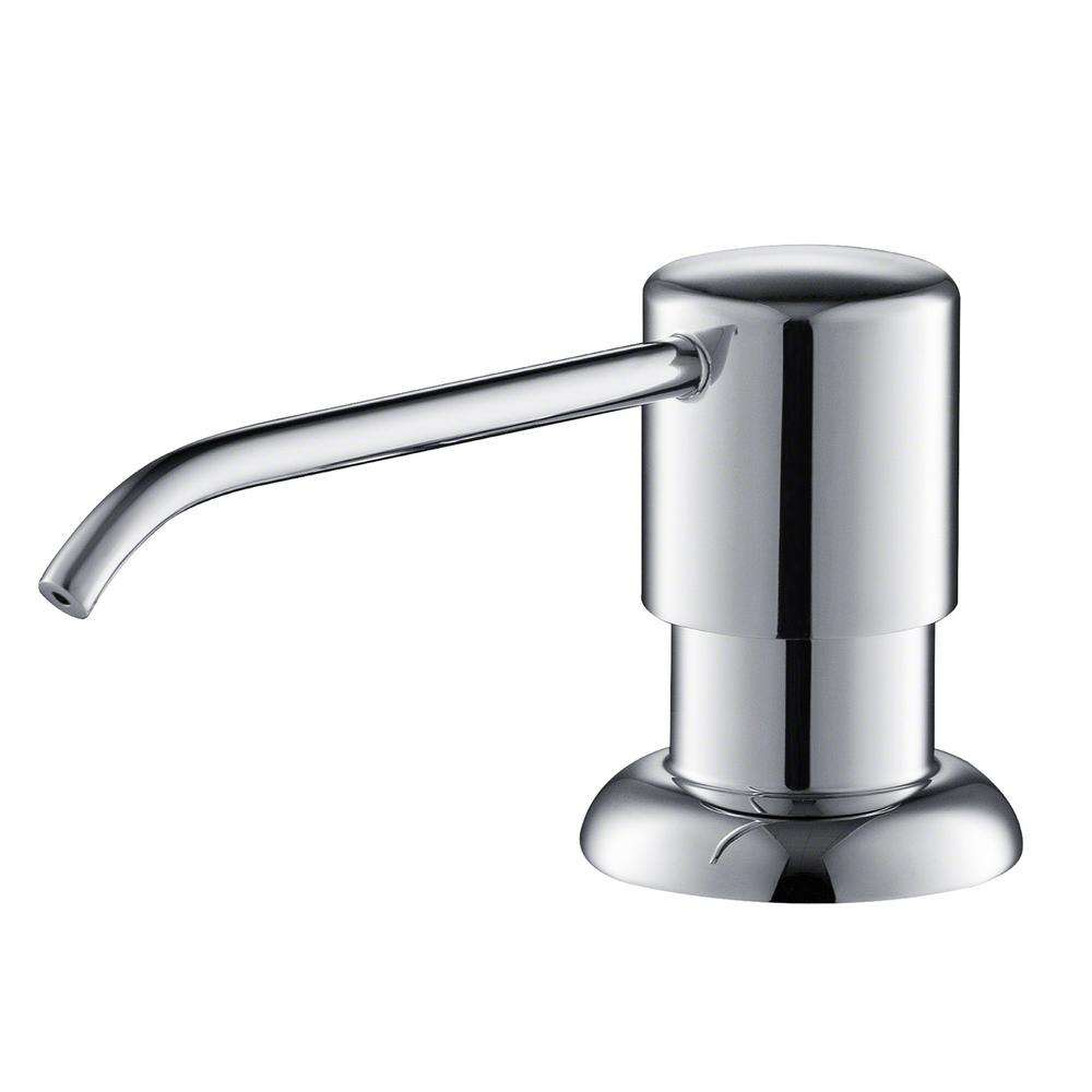 KRAUS Kitchen Soap Dispenser in Chrome-KSD-53CH - The Home Depot