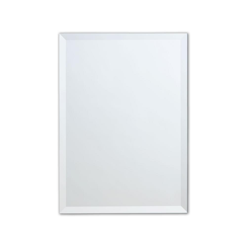 Reviews For Better Bevel 20 In W X 30 In H Frameless Copper Free Rectangular Beveled Edge Bathroom Vanity Mirror 18150 The Home Depot