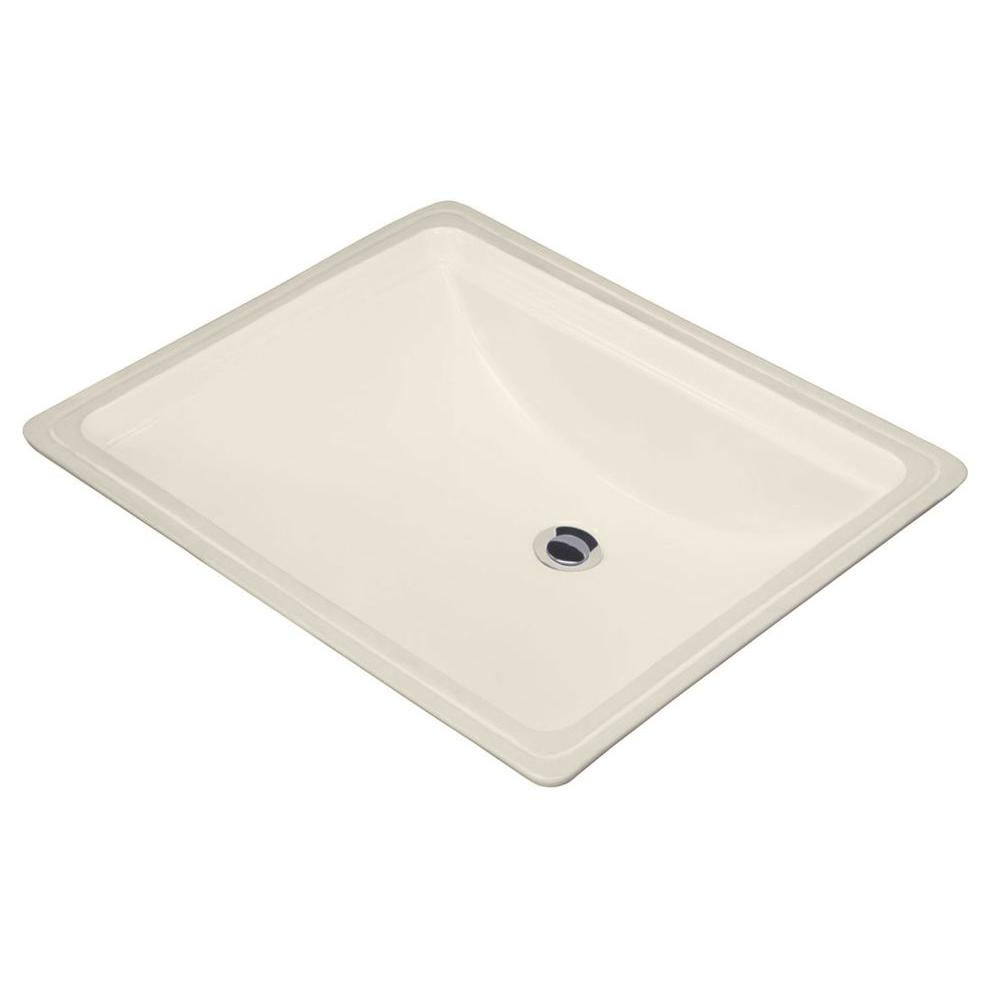 Gerber Logan Square Undercounter Bathroom Sink in BiscuitG001276009