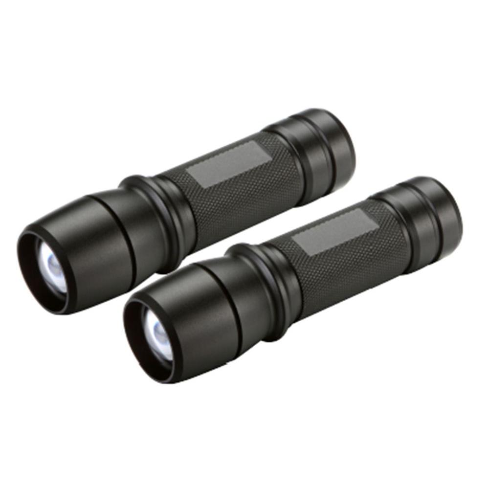Defiant Focusing 150Lumen LED Flashlights (2Pack)HD15Q467 The Home