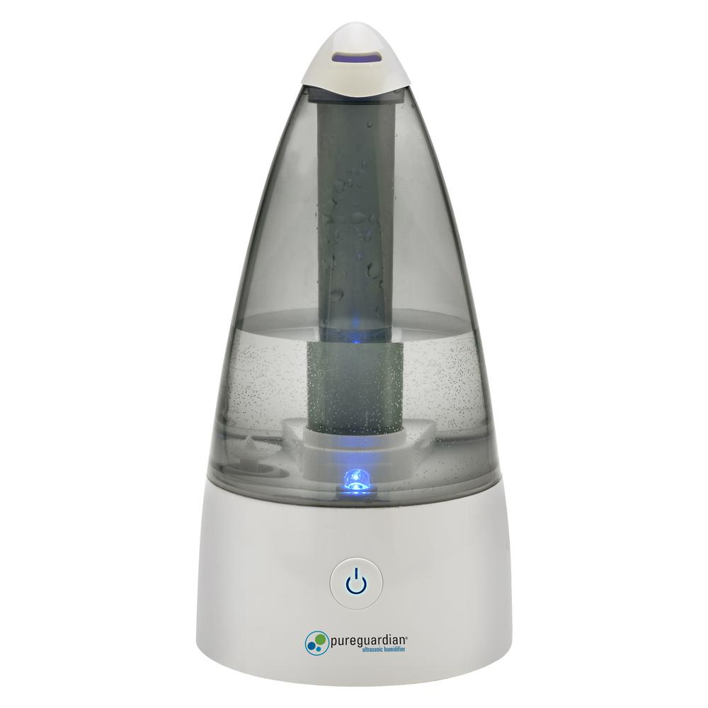 PureGuardian H925S 10-Hour Ultrasonic Cool Mist Humidifier, Table Top ...