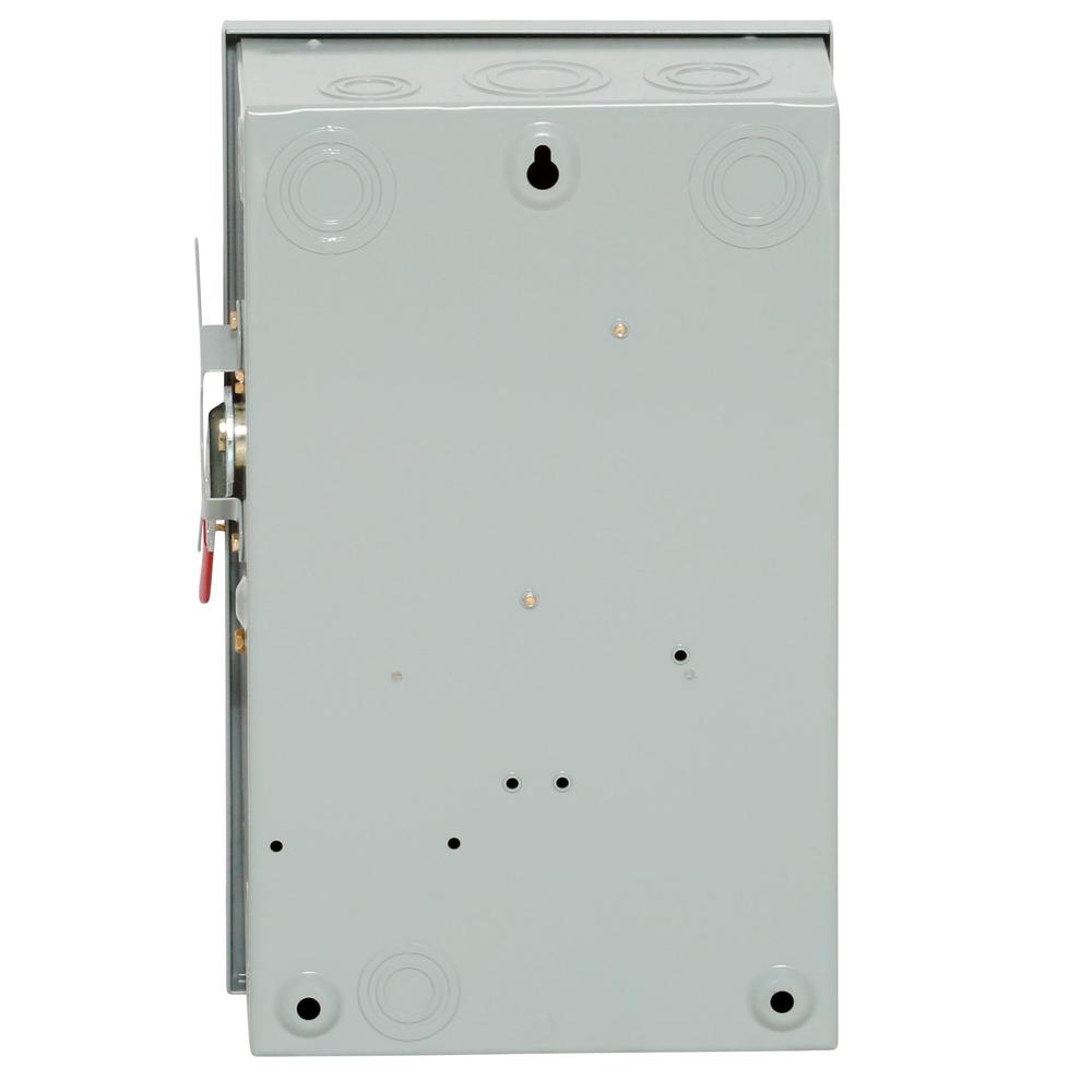 GE 60 Amp 240Volt NonFuse Electrical Power Handle Lockable Safety