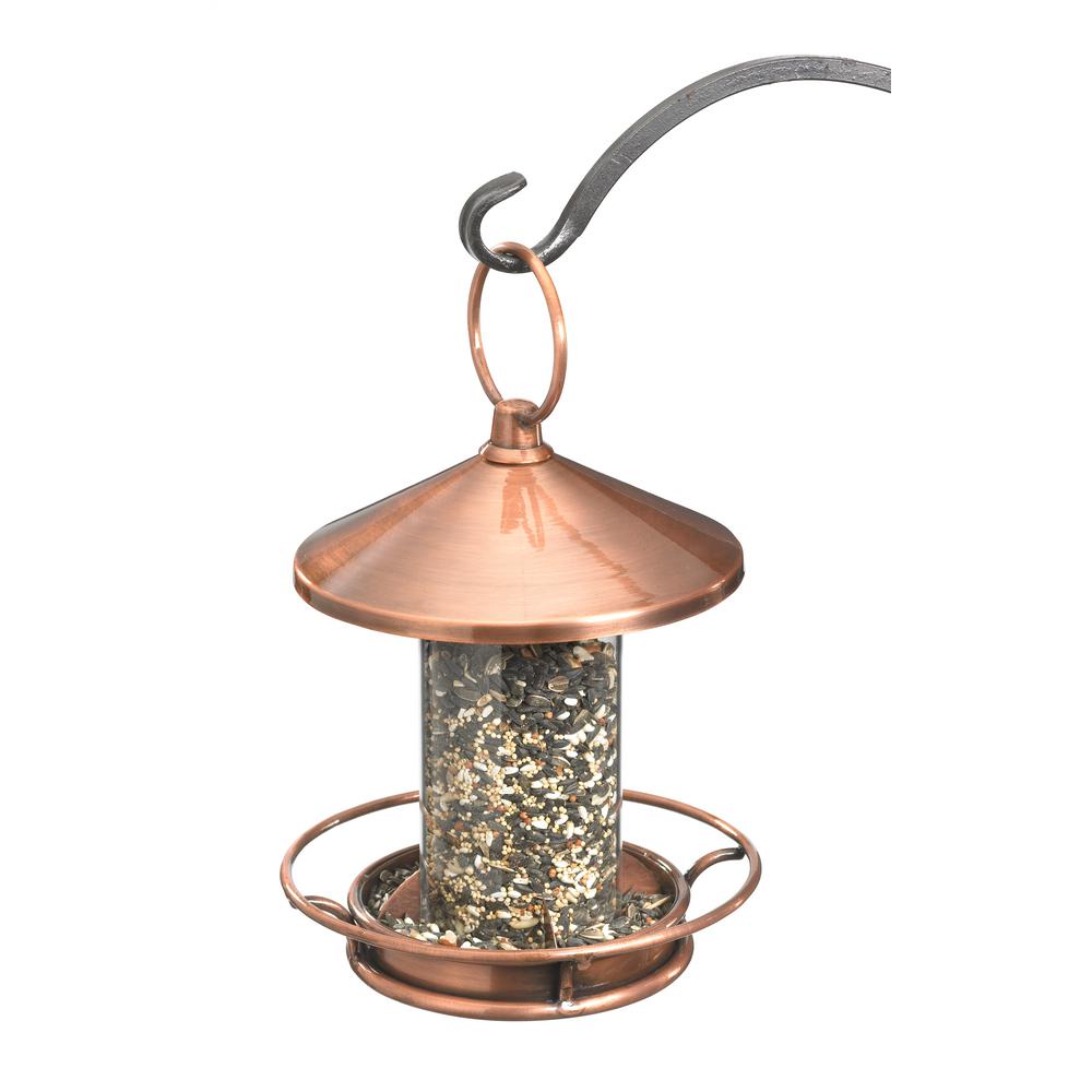 Good Directions Copper Classic Perch Bird Feeder112VB The Home Depot