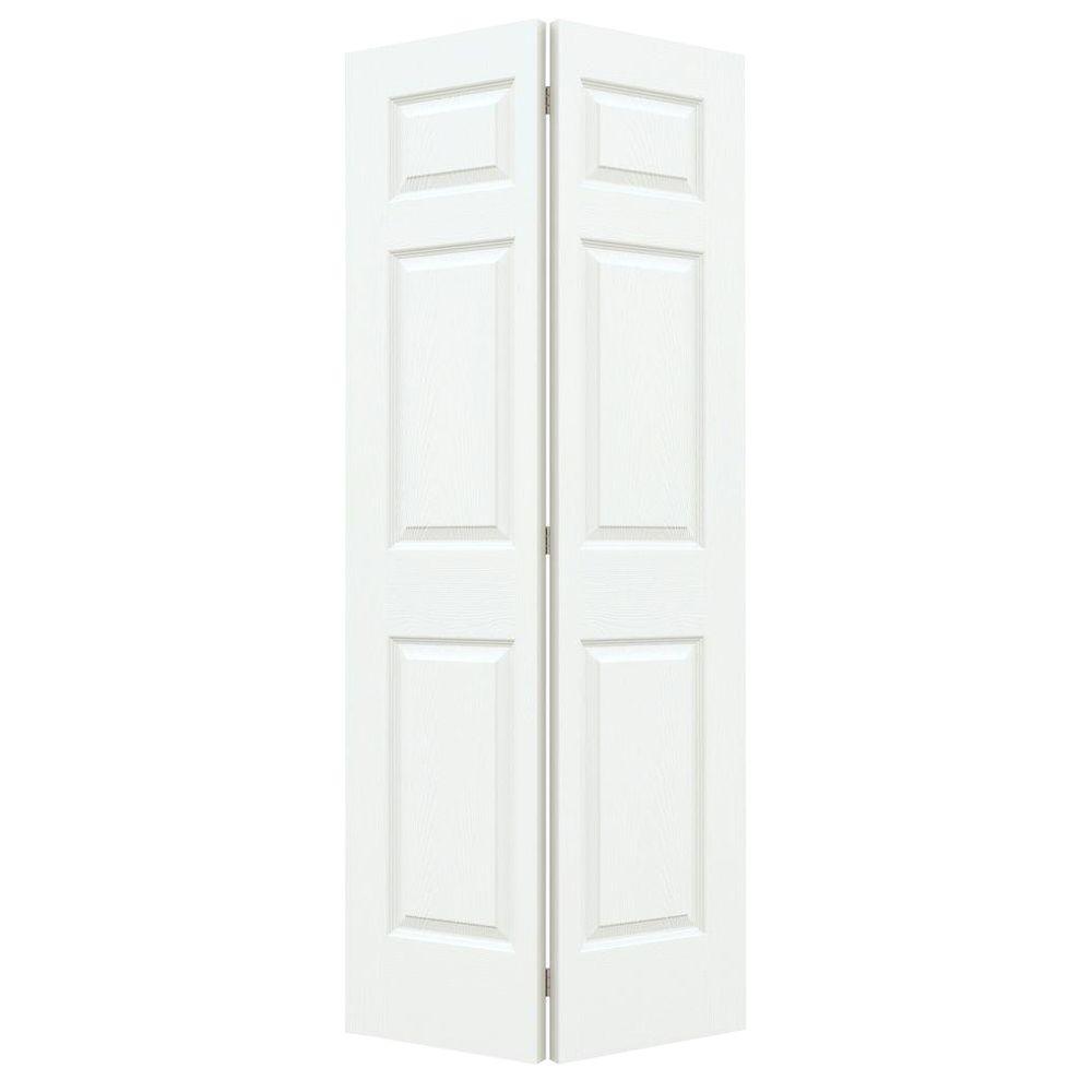 6 Panel 32 Bifold Doors Interior Closet Doors The Home Depot