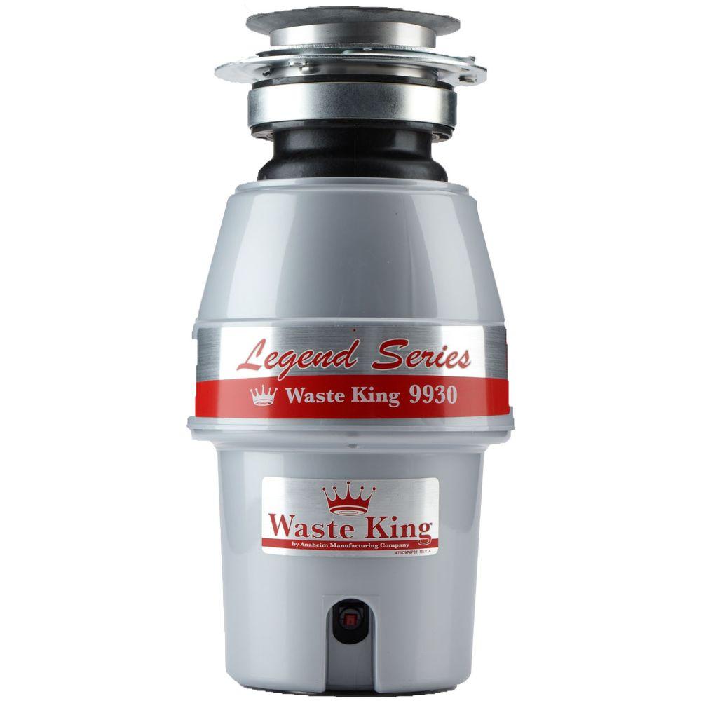 Waste King Legend Series 1/2 HP Professional 3Bolt Mount Continuous