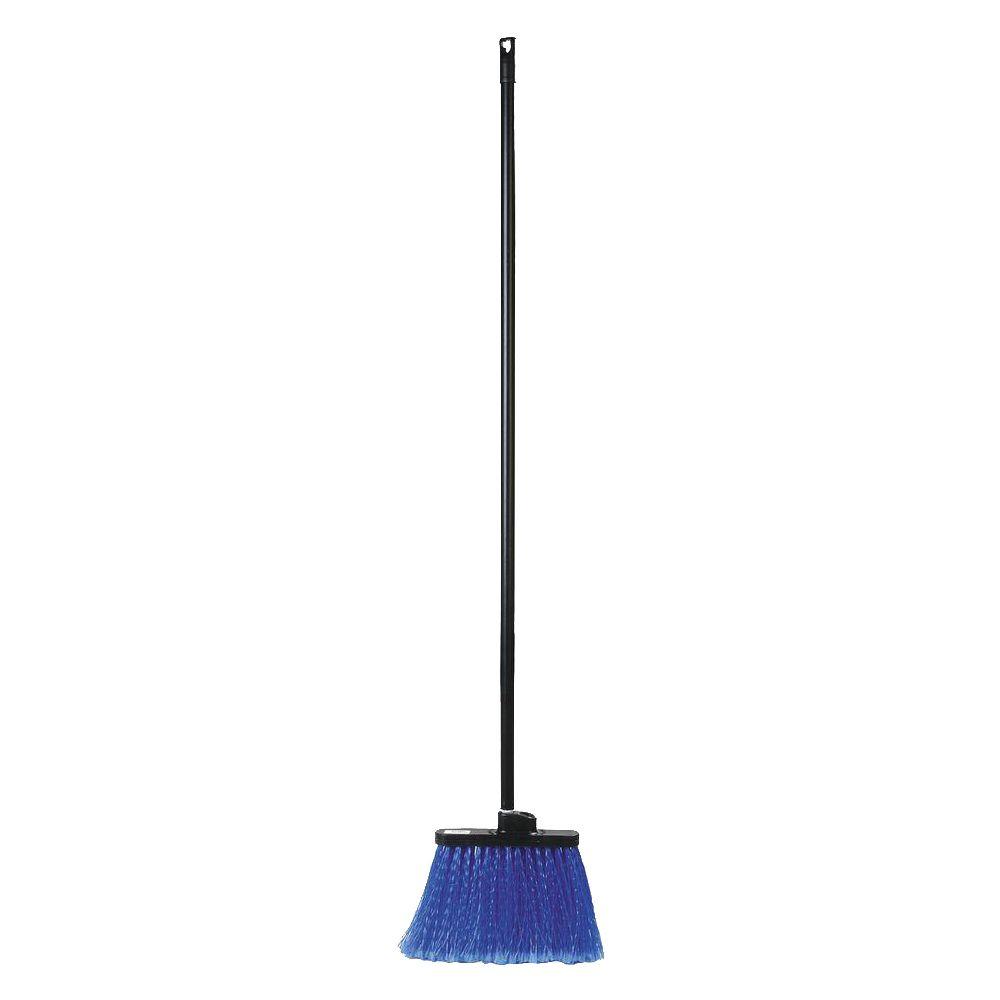 Carlisle Flo-Pac Duo Sweep Warehouse Broom with 48 inch Blue Metal Threaded... by Carlisle