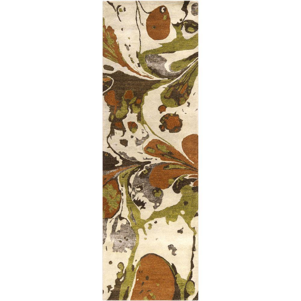 Artistic Weavers Minde Burnt Orange 2 ft. 6 in. x 8 ft. Indoor Rug