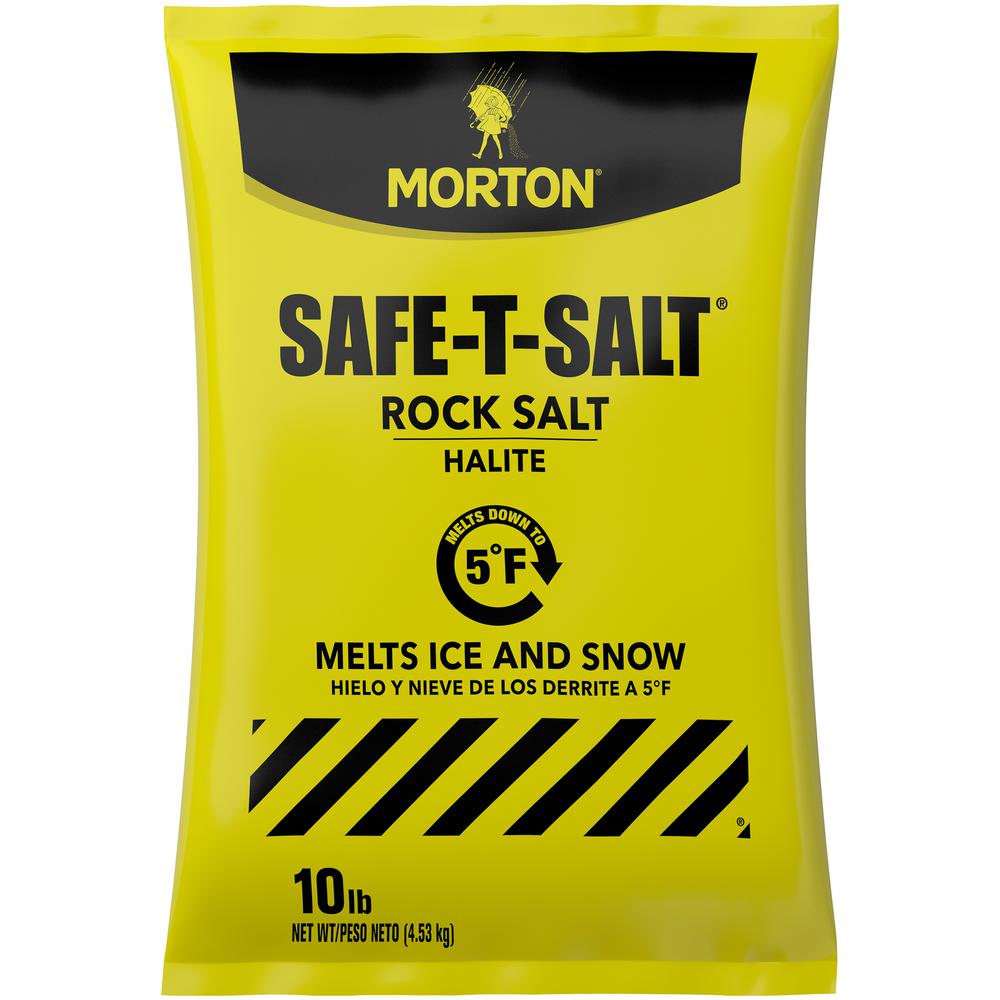 Morton Salt 50 lb. Rock Salt Bag-4664 - The Home Depot