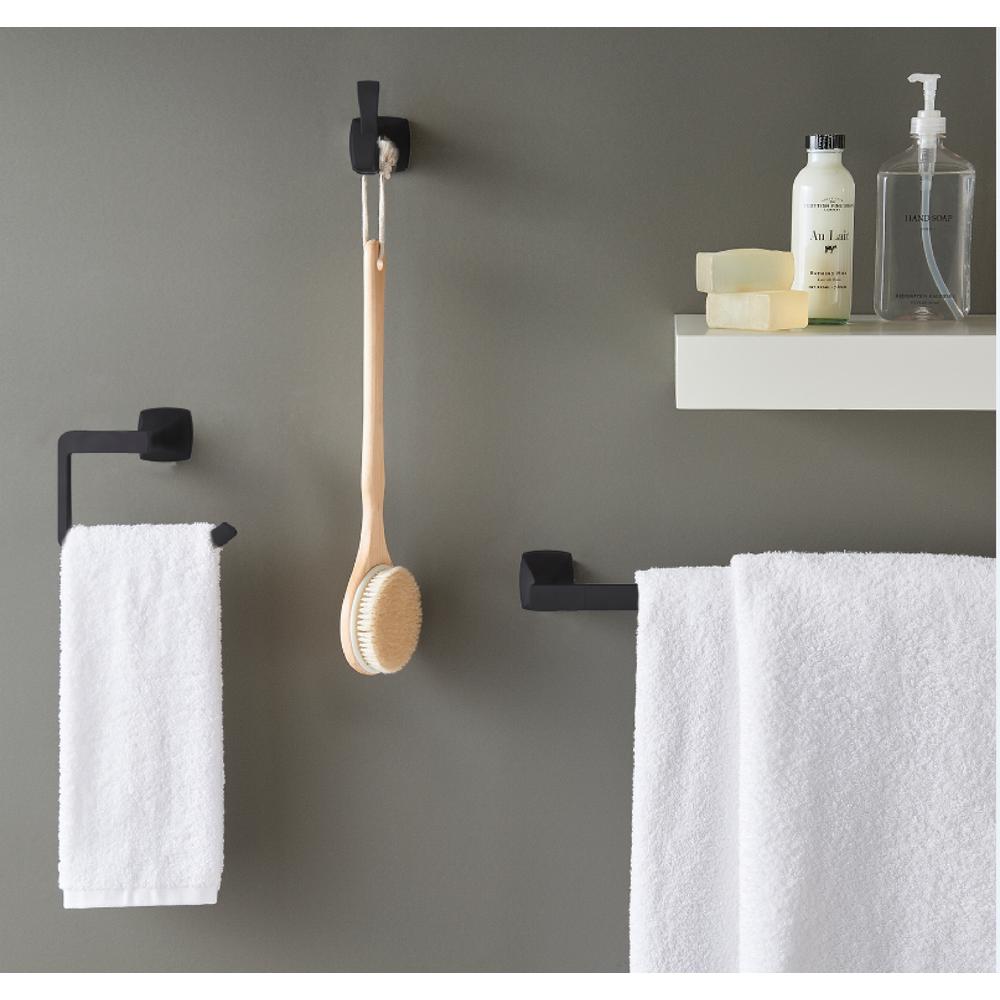 Pfister Venturi Toilet Paper Holder in Matte Black BPH-VNC0B
