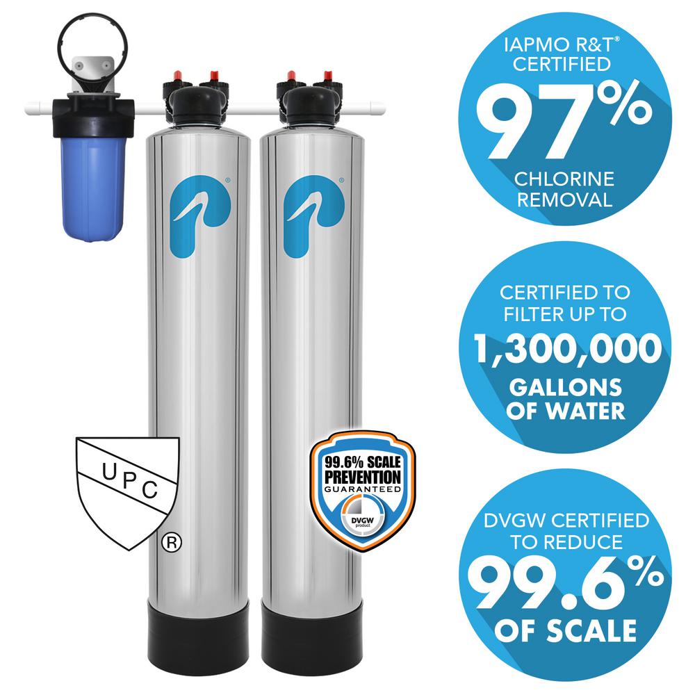 thumbnail image 2 of Aquafilter 3-Stage Whole House Water Purifier & Softening Kit – Salt Free, 1/2 BSP 2 of 2