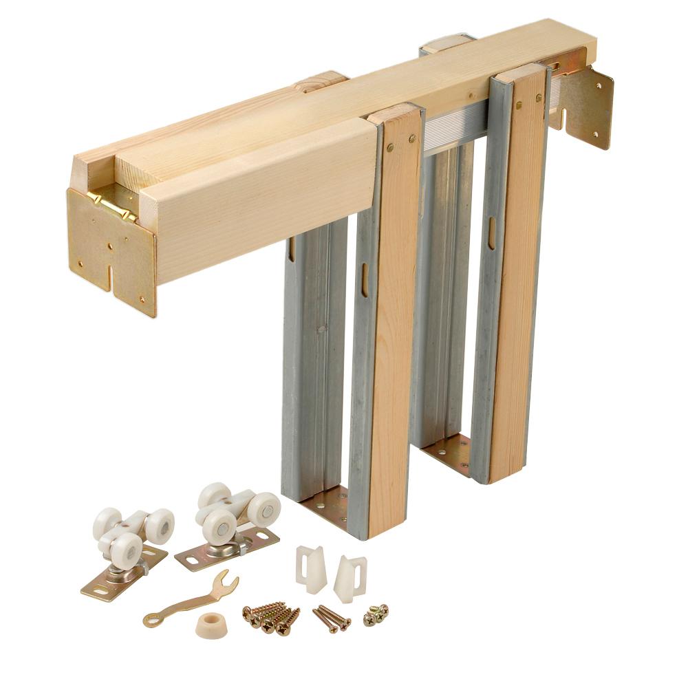 Johnson Hardware 1500 Series 30 in. x 80 in. Pocket Door Frame for 2x4