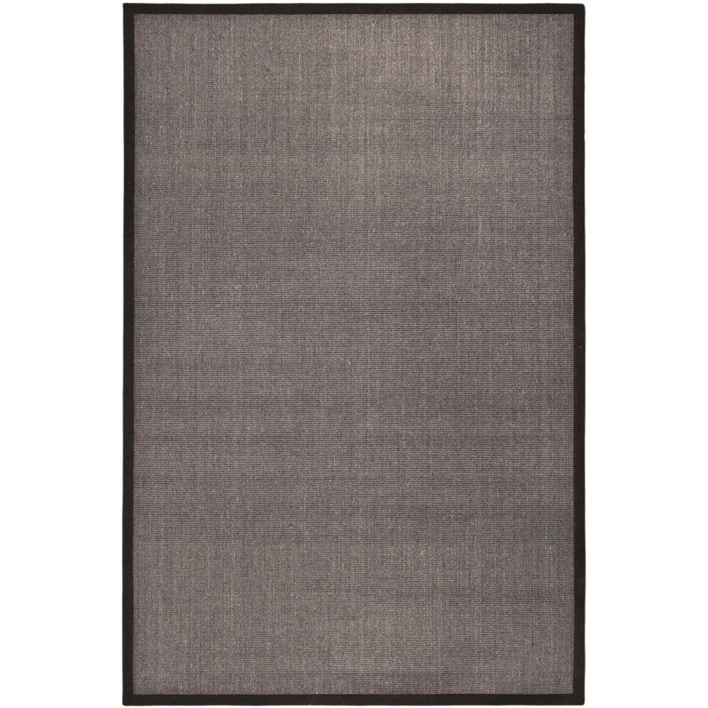 Safavieh Natural Fiber Charcoal 6 ft. x 9 ft. Area RugNF441D6 The