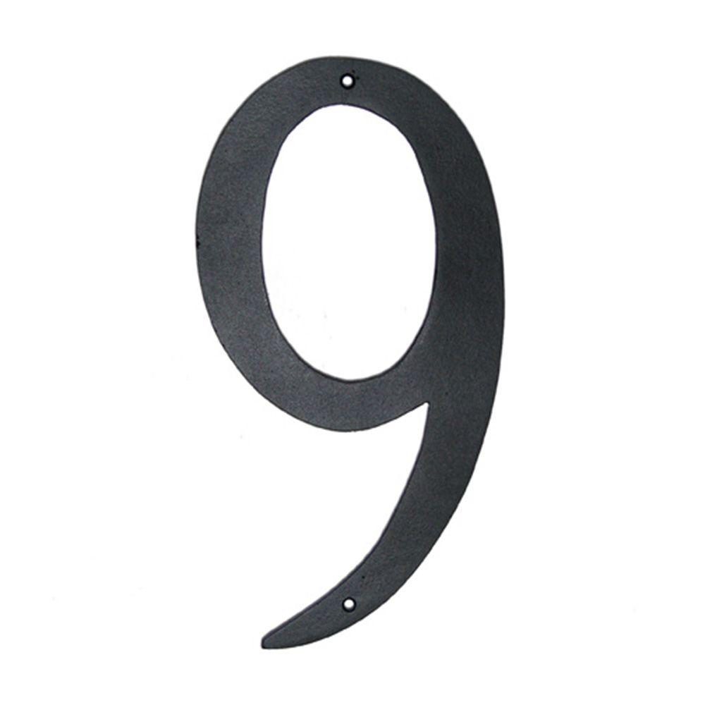Montague Metal Products 8 in. Standard House Number 9CSHN98 The