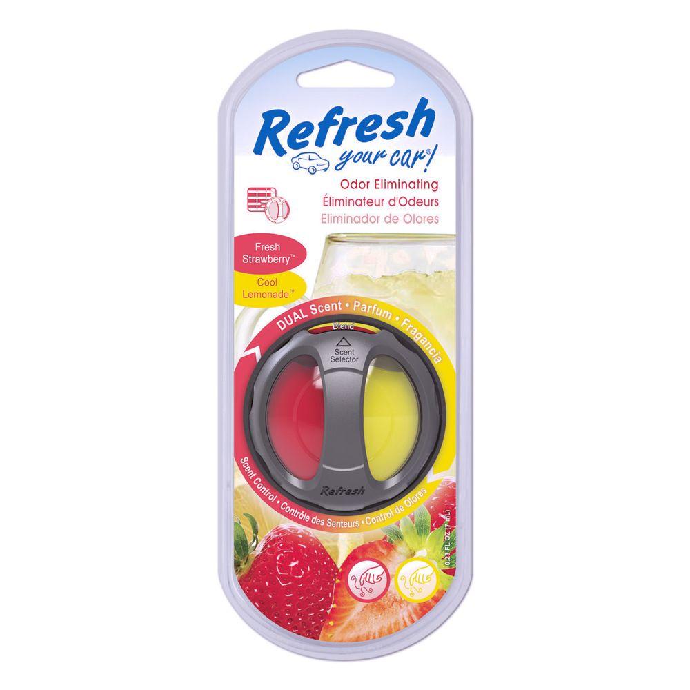 Refresh Your Car Fresh Strawberry and Cool Lemonade Odor