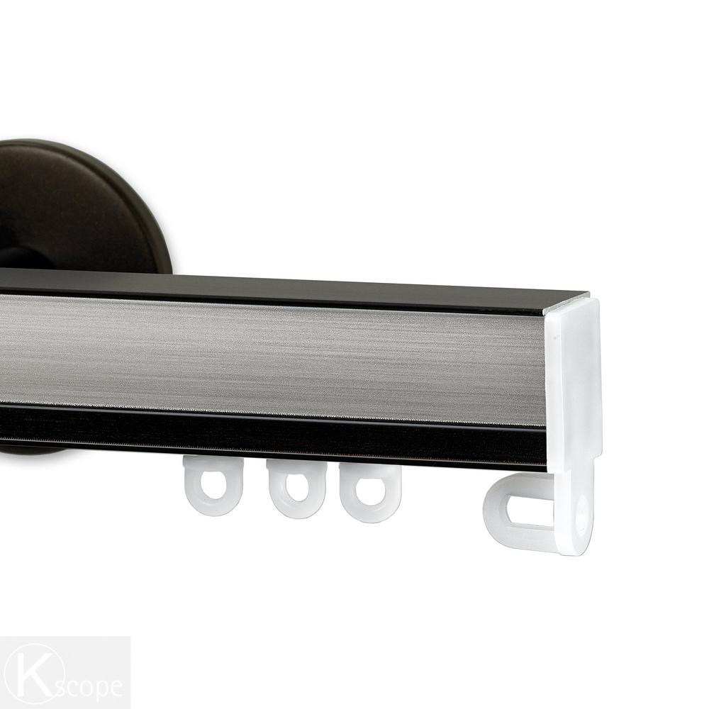 Art Decor Nexgen 96 in. NonAdjustable Single Traverse Window Curtain