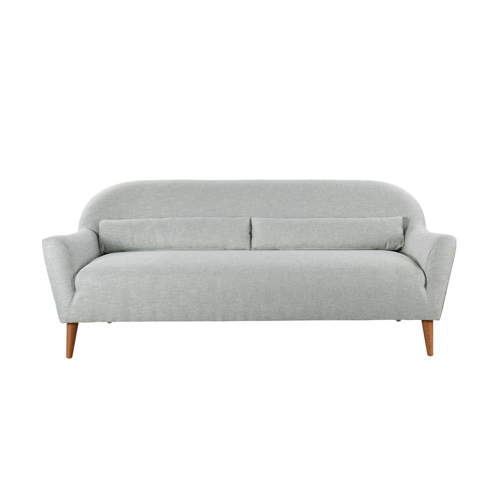 Sandy Wilson Home Piper Sea Foam Green Upholstered Sofa S63450 3 Piper Sea Foam Green Upholstered Sofa