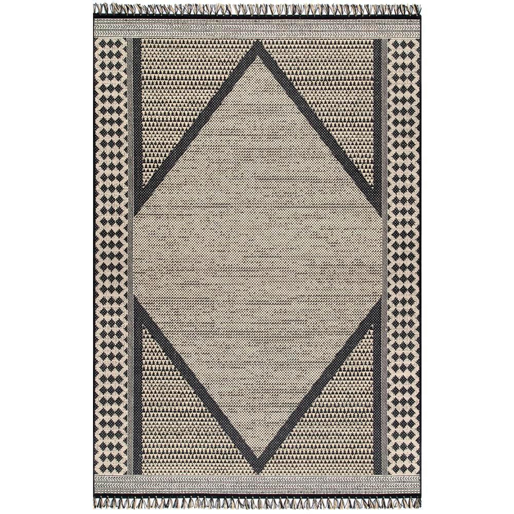 Nuloom Cherolyn Tribal Gray 9 Ft X 13 Ft Indoor Outdoor Area Rug