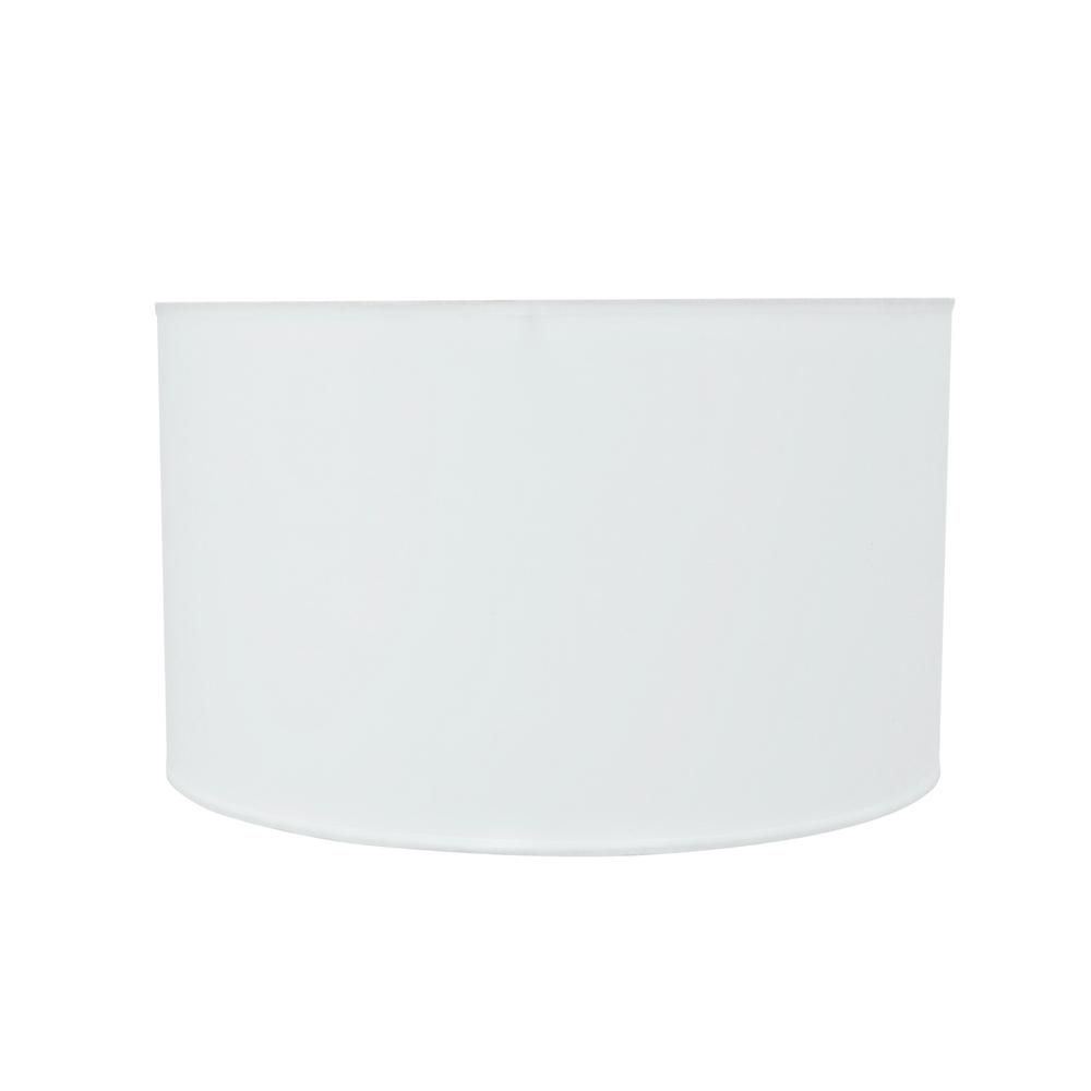 Aspen Creative Corporation 17 In X 10 Off White Hardback Drum Off White Hardback Drum