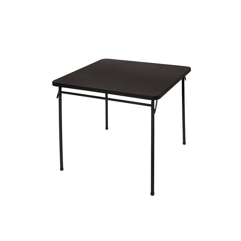 Cosco Black Folding Table14439BLK1E The Home Depot