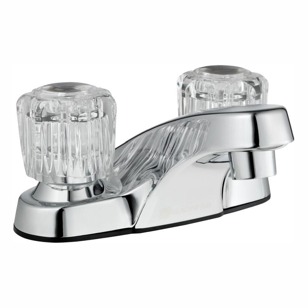 Glacier Bay Aragon 4 In Centerset 2 Handle Low Arc Bathroom Glacier Bay Aragon 4 In Centerset 2